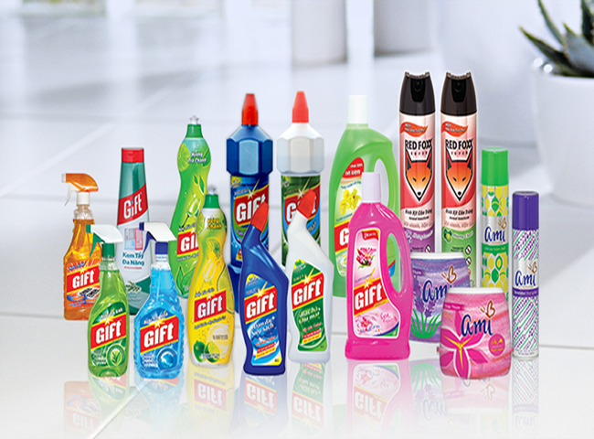 Các chất tẩy rửa chuyên dụng giúp loại bỏ các vết bẩn