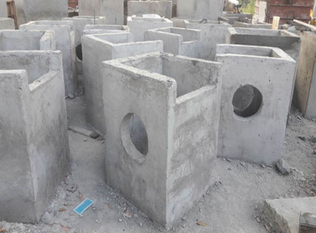 Sản phẩm hố ga được thiết kế bằng b&ecirc; t&ocirc;ng