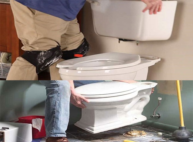 Bồn cầu k&ecirc;u ục ục
