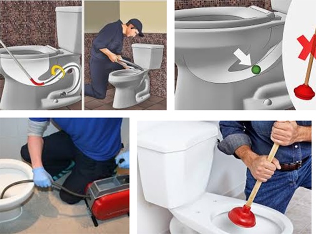 Bồn cầu k&ecirc;u ục ục