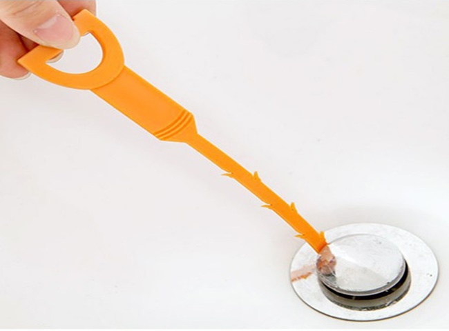 Dụng cụ xương cá xử lý bồn rửa mặt thoát nước chậm