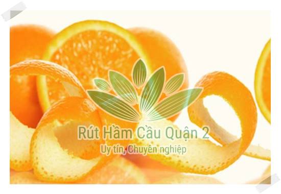 Vỏ cam cũng xử lý được mùi hôi