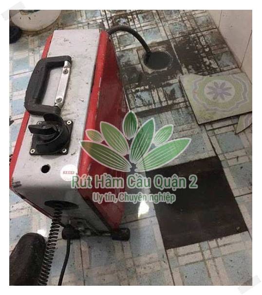 Hút đường cống bị nghẹt