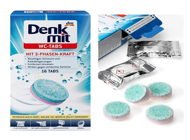 Viên tẩy bồn cầu cao cấp đến từ Đức